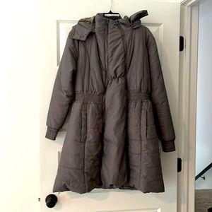 Maternity parka coat